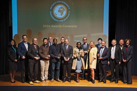 Olaunu team at the 2024 Trademarks for Humanity awards ceremony